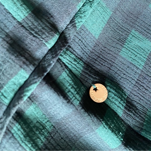 Checkered green and black maxi dress - Picture 4 of 6